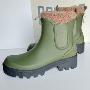 Cougar Olive Green Winter Boots